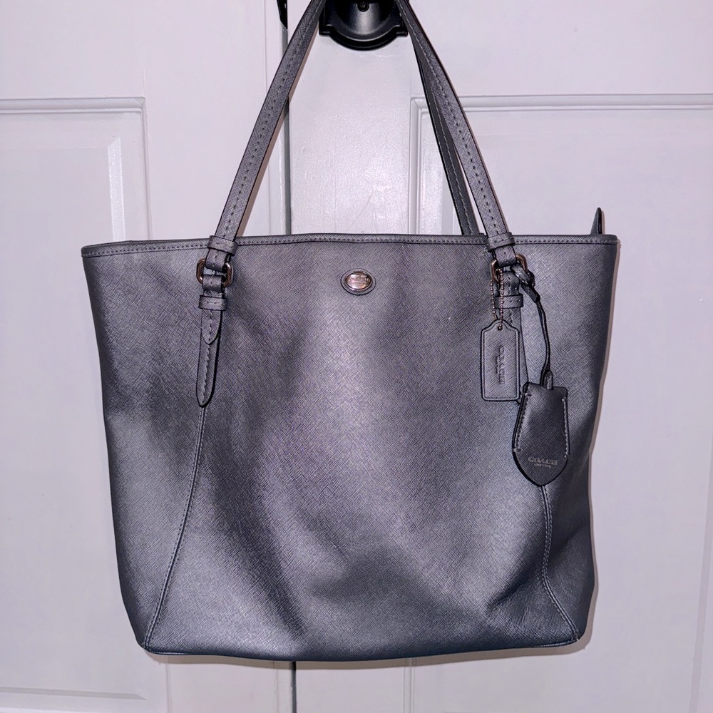 Silver Coach Tote 2012